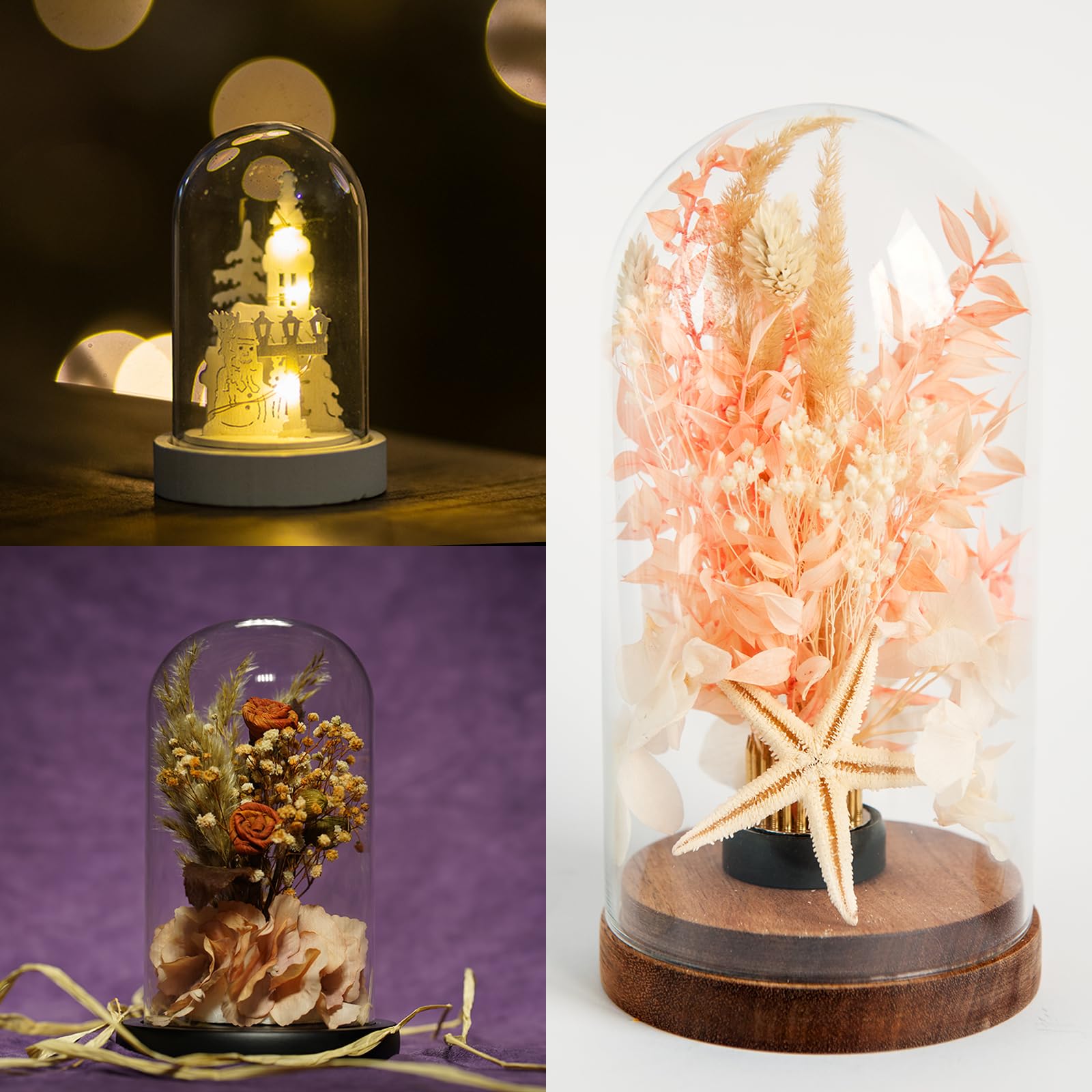 希少 BELL GLASS CLOCHEベルクロッシュベル型ガラスドーム小鳥ノブ Amazon.co.jp: PATIKIL ミニドームガラスクローシュ 32個入り15ml